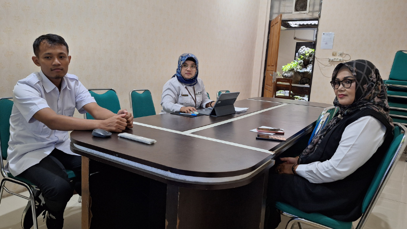 Pengelolaan Kepegawaian Terintegrasi, Kantor Pertanahan Kabupaten Pati Ikuti Monitoring Pemutakhiran Data ASN