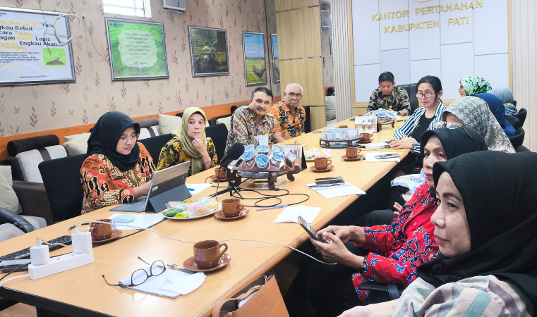 Transformasi Layanan Pertanahan: Kantor Pertanahan Kabupaten Pati Ikuti Launching Peralihan Elektronik