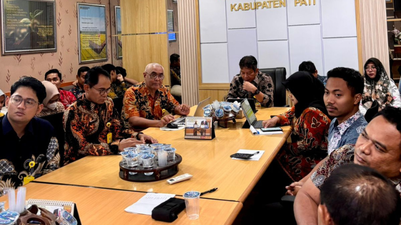 Rapat Internal Seksi Survei dan Pemetaan Digelar, Kantor Pertanahan Kabupaten Pati Fokus Tingkatkan Kinerja Tim