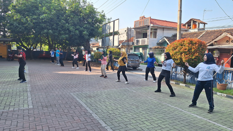 Kesehatan dan Kebersamaan: Kantor Pertanahan Kabupaten Pati Bangun Budaya Kerja Positif Lewat Olahraga