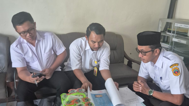 Panitia A Kantor Pertanahan Kabupaten Pati Lakukan Pemeriksaan Tanah di Desa Pangkalan, Margoyoso