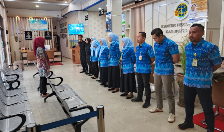 Peningkatan Layanan Publik, Kantor Pertanahan Kabupaten Pati Tegaskan Standar Ketelitian Petugas Loket