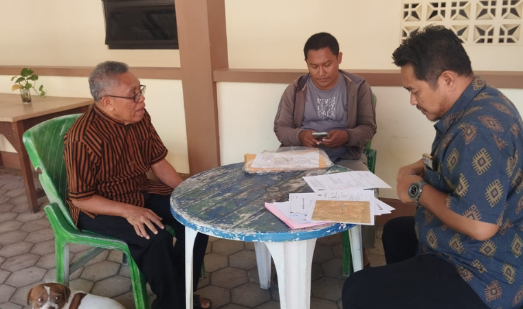 Kantor Pertanahan Kabupaten Pati Tinjau Lokasi Pembangunan Dapur Biarawan, Pastikan Sesuai Ketentuan Lahan