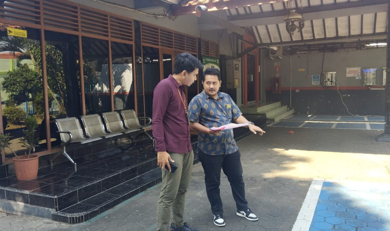 Kantor Pertanahan Kabupaten Pati Kawal Pembangunan SPKLU, Tinjau Kesesuaian PKKPR Berusaha PT. PLN