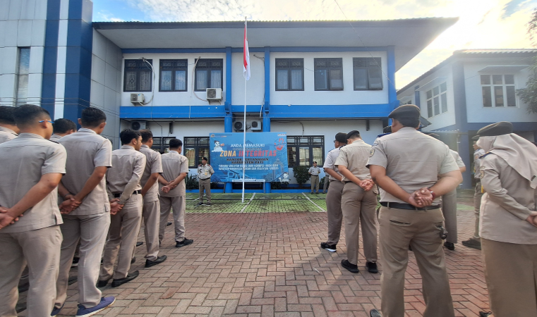 Kantor Pertanahan Kabupaten Pati Gelar Apel Pagi pada Selasa 8 Juli 2025
