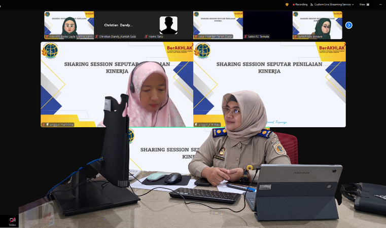 Kantor Pertanahan Kabupaten Pati Ikuti Coaching Clinic: Sharing Session Seputar Penilaian Kinerja