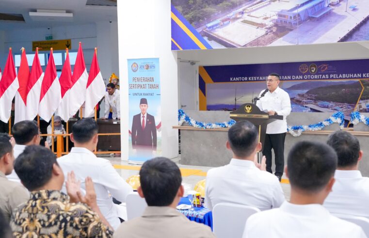 Wamen Ossy Apresiasi Kolaborasi Seluruh Pihak yang Sudah Membuat 95% Target PTSL Sulawesi Tengah Tercapai