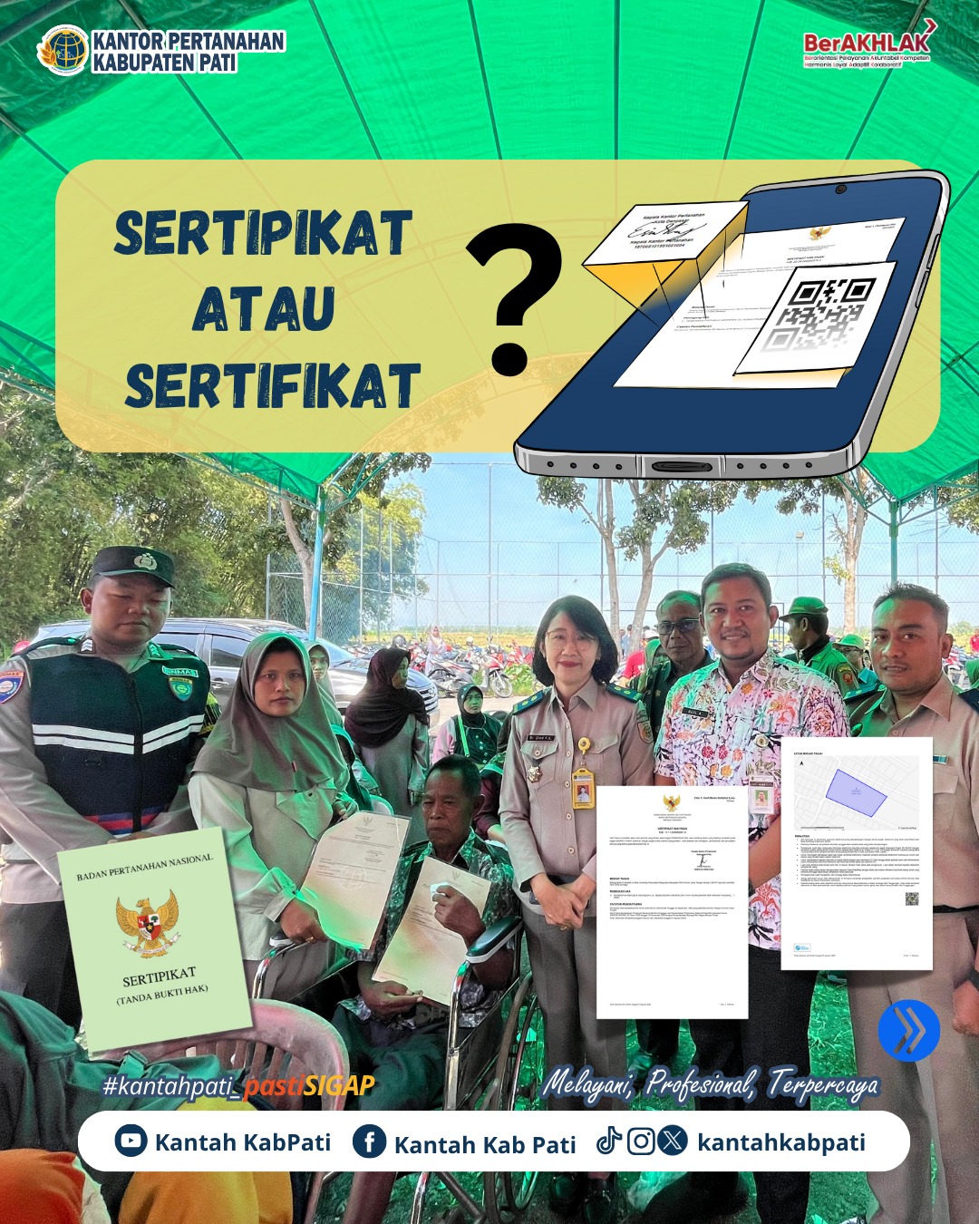 Sertipikat atau Sertifikat? Mana Penulisan Yang Benar?