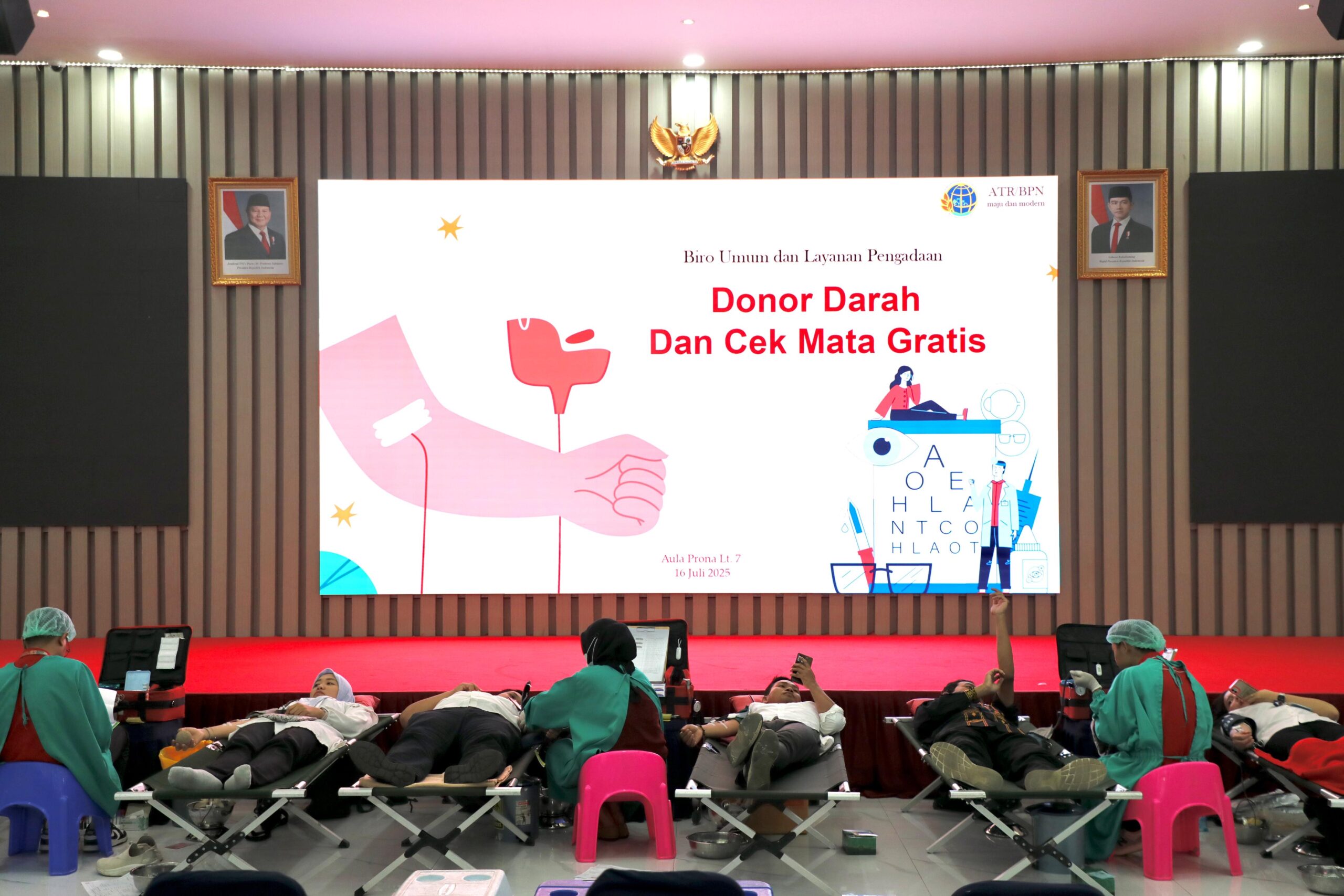 Sekjen Kementerian ATR/BPN Sebut Donor Darah Bermanfaat bagi Kesehatan dan Sesama