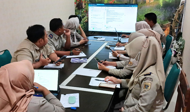 Kantor Pertanahan Kabupaten Pati Lakukan Monitoring SPIP, Perkuat Tata Kelola Pemerintahan