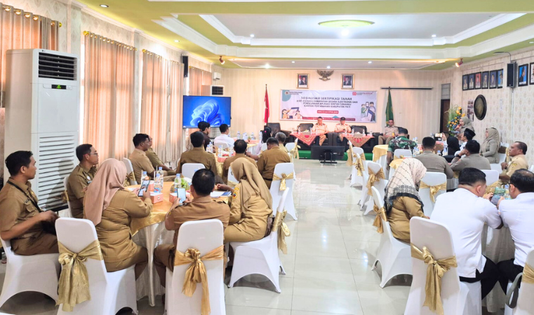 Digitalisasi Pertanahan, Kantor Pertanahan Kabupaten Pati Sosialisasikan Sertipikasi Elektronik dan Sentuh Tanahku