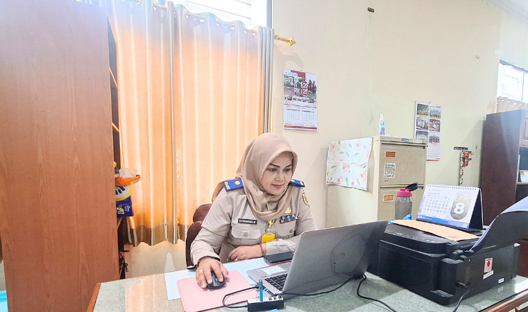 Pengelolaan Kinerja Fungsional, Kantor Pertanahan Kabupaten Pati Ikuti Coaching Clinic Aplikasi E-Jafung