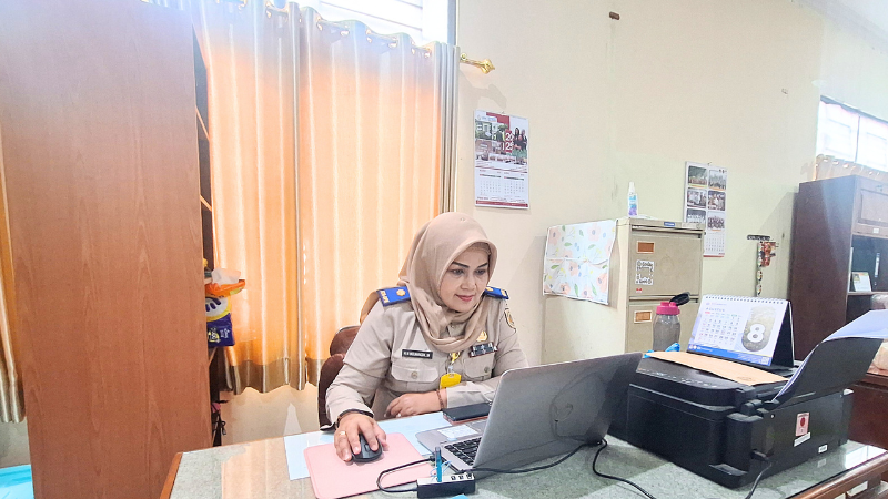 Pengelolaan Kinerja Fungsional, Kantor Pertanahan Kabupaten Pati Ikuti Coaching Clinic Aplikasi E-Jafung