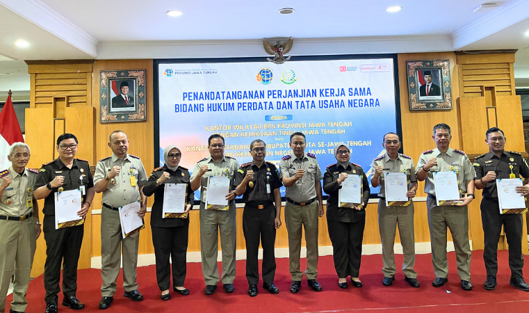 Kantor Pertanahan Kabupaten Pati Teken Kerja Sama Hukum Perdata dan Tata Usaha Negara