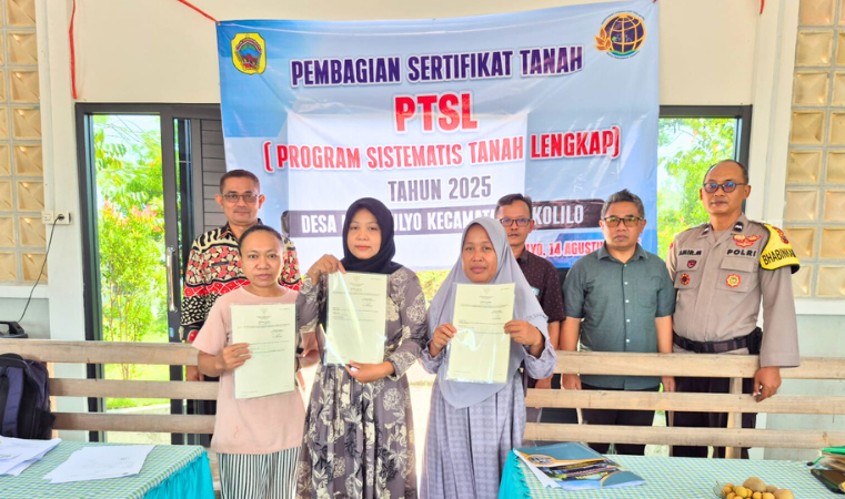 Kantor Pertanahan Kabupaten Pati Percepat PTSL: Tim 2 Distribusikan Sertipikat Hak Milik dan Hak Pakai Hasil PTSL di Desa Kedumulyo