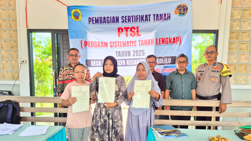 Kantor Pertanahan Kabupaten Pati Percepat PTSL: Tim 2 Distribusikan Sertipikat Hak Milik dan Hak Pakai Hasil PTSL di Desa Kedumulyo