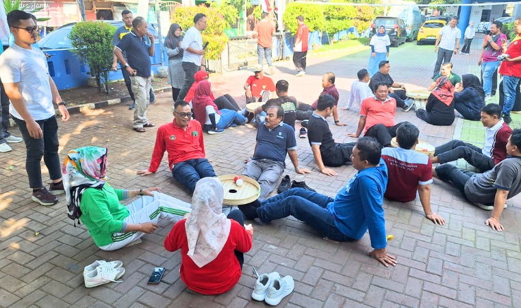 Semarak HUT RI ke-80: Kantor Pertanahan Kabupaten Pati Hadirkan Empat Lomba Kebersamaan