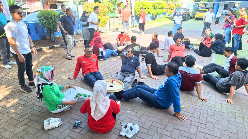 Semarak HUT RI ke-80: Kantor Pertanahan Kabupaten Pati Hadirkan Empat Lomba Kebersamaan