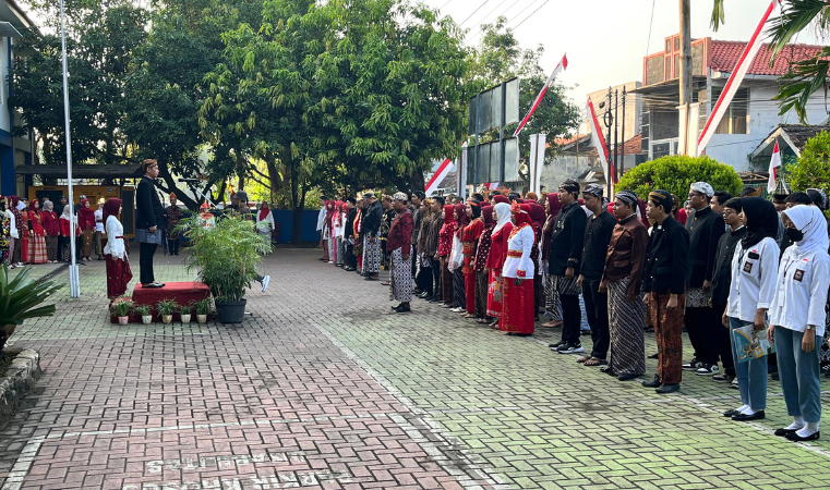 Kantor Pertanahan Kabupaten Pati Gelar Upacara HUT RI ke-80