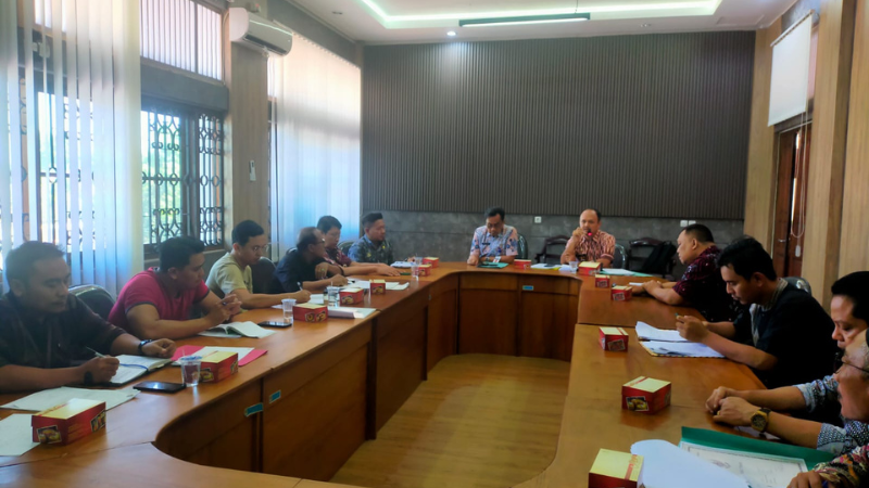 Kantor Pertanahan Kabupaten Pati Ikuti Rapat Koordinasi Tindak Lanjut Penyelesaian Sengketa Lahan Puskesmas Tayu I