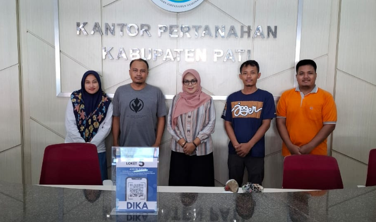 Kantor Pertanahan Kabupaten Pati mengadakan Giat PELATARAN pada 2 Agustus 2025