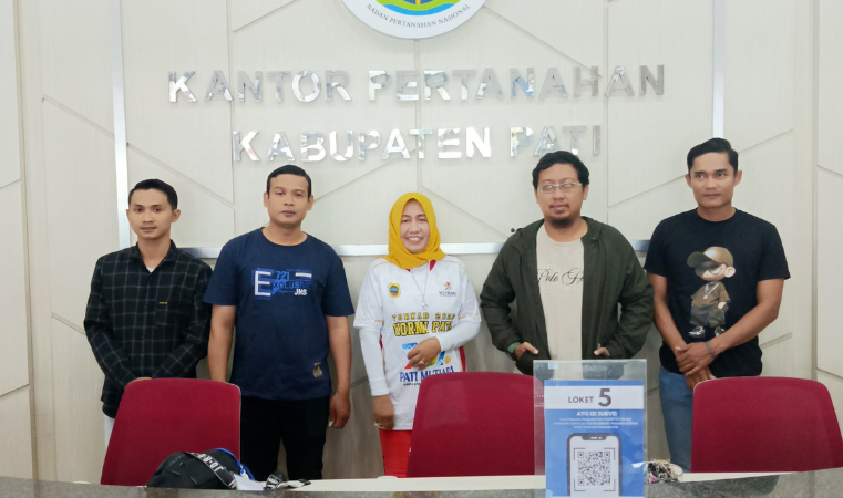 Kantor Pertanahan Kabupaten Pati mengadakan Giat PELATARAN pada 3 Agustus 2025