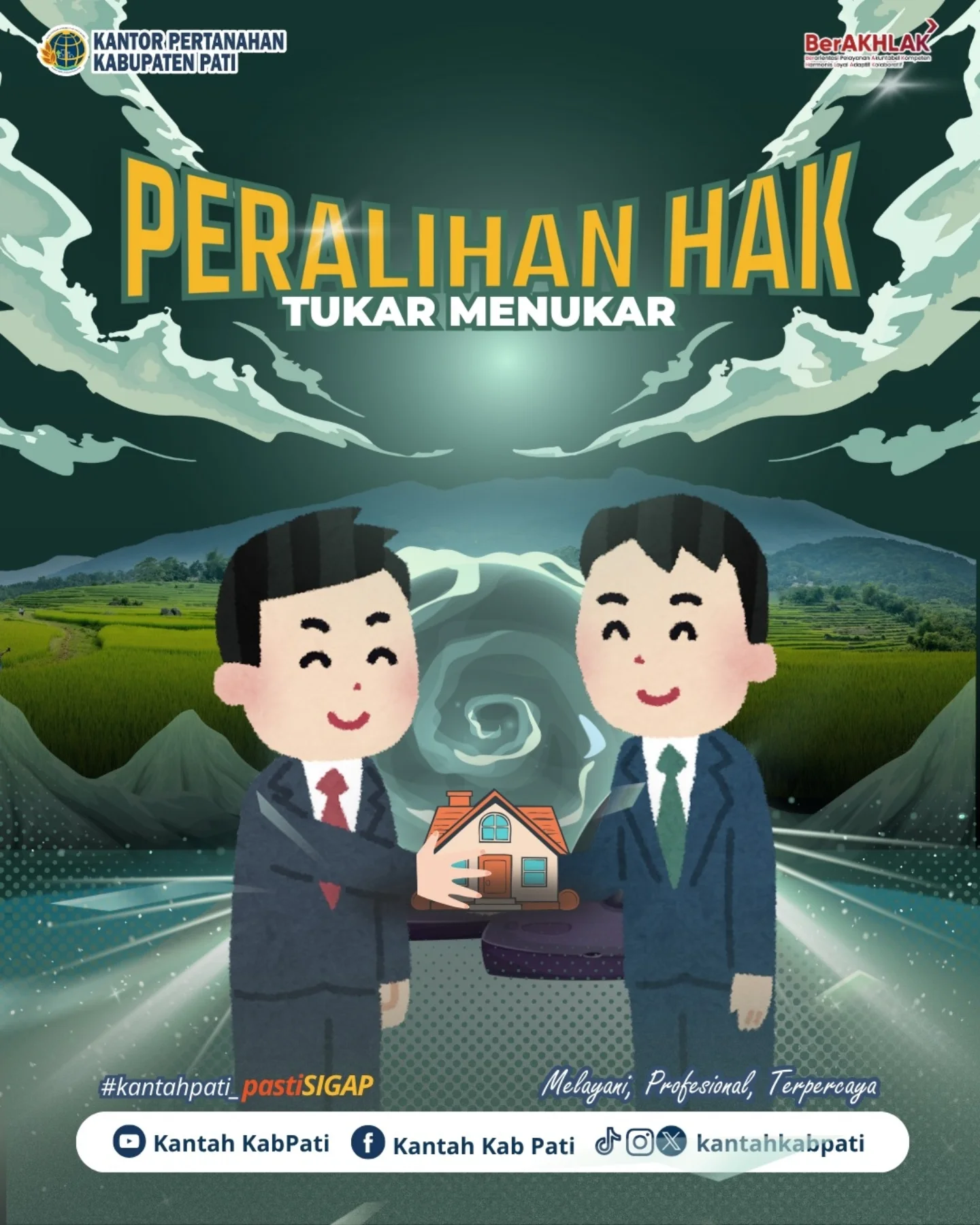 Begini Persyaratan Peralihan Hak Tukar Menukar di Kantor Pertanahan