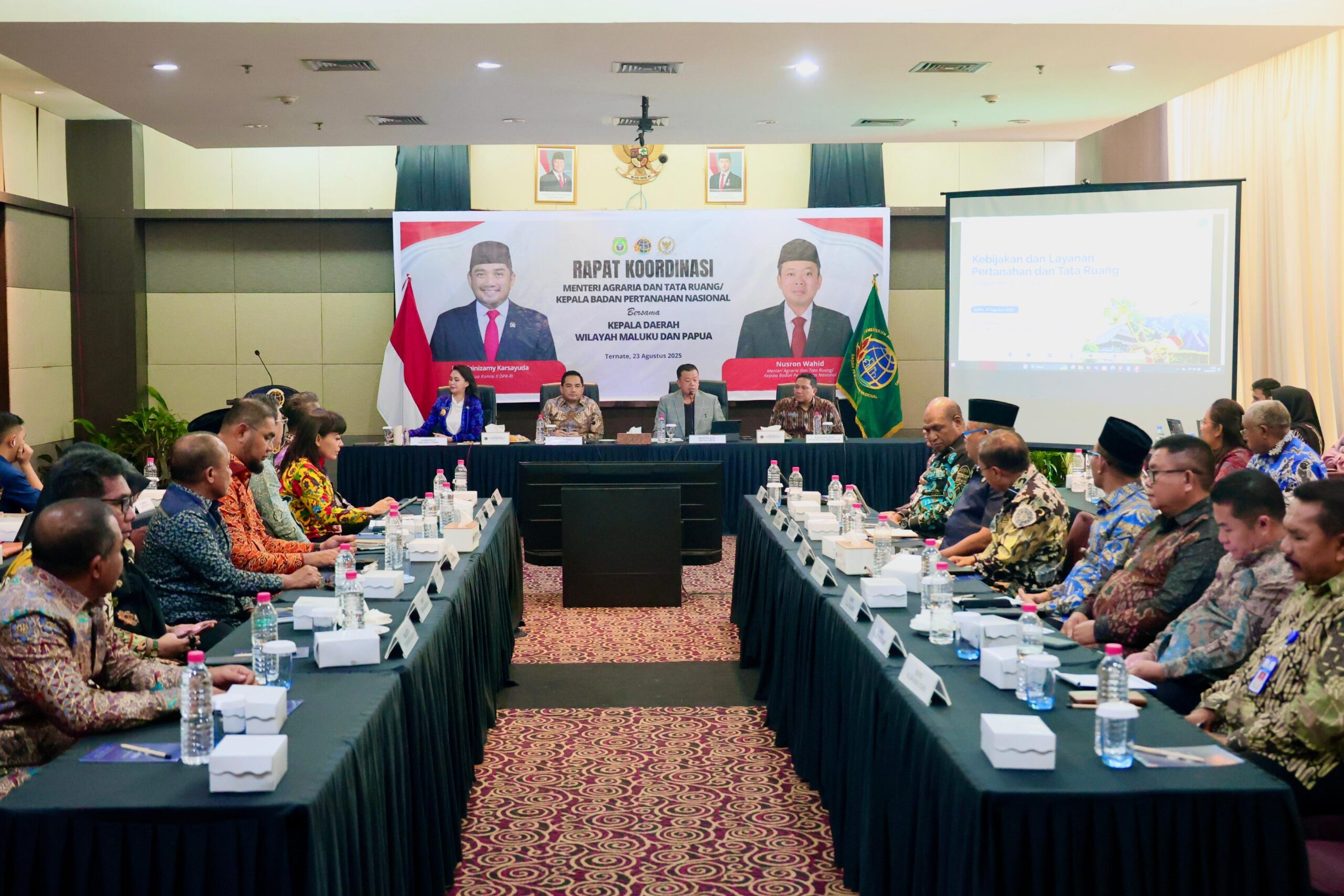 Pembinaan di Kanwil BPN Provinsi Maluku Utara, Menteri Nusron: Tugas Saya sebagai Menteri adalah Memberikan Kepastian dan Harapan