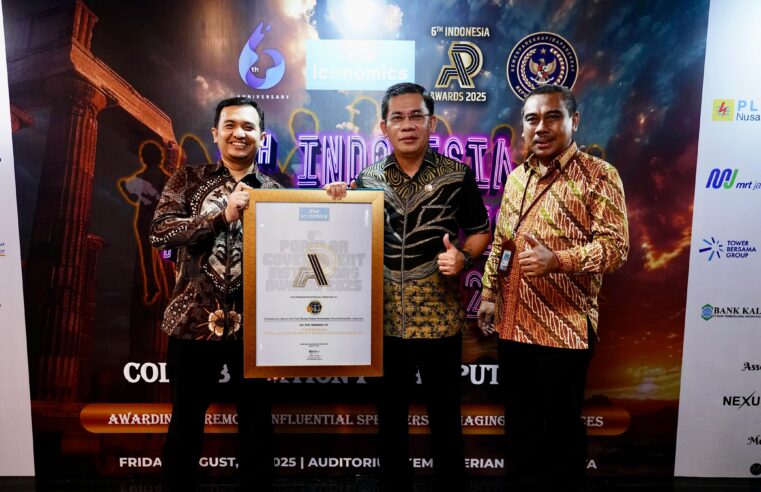 Kementerian ATR/BPN Raih Penghargaan Lembaga Pemerintah Populer 2025 dari The Iconomics