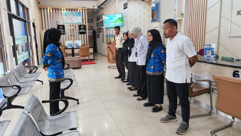 Briefing Rutin, Kantor Pertanahan Kabupaten Pati Tekankan Ketelitian dalam memberikan layanan