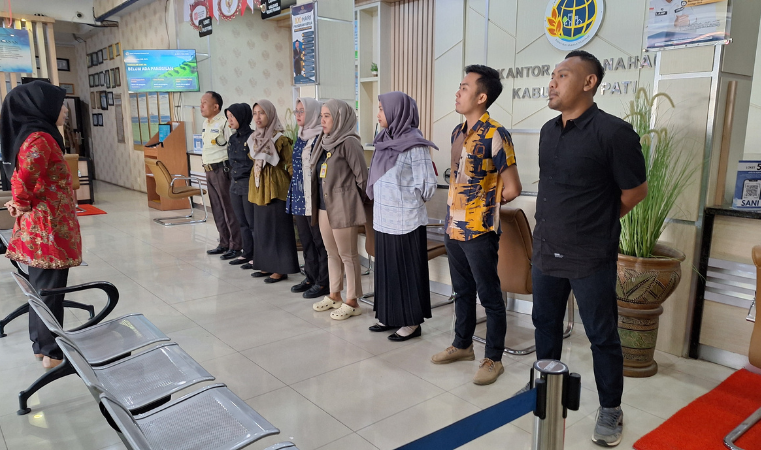 Briefing Pagi 1 September di Kantor Pertanahan Pati: Semangat dan Doa Awali Pelayanan Publik