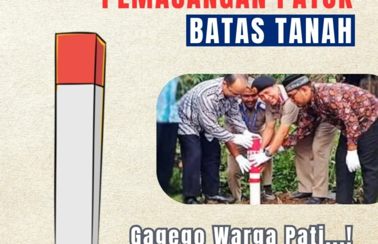 Patok Batas Tanah: Langkah Kecil, Dampak Besar untuk Kepastian Hak Milik