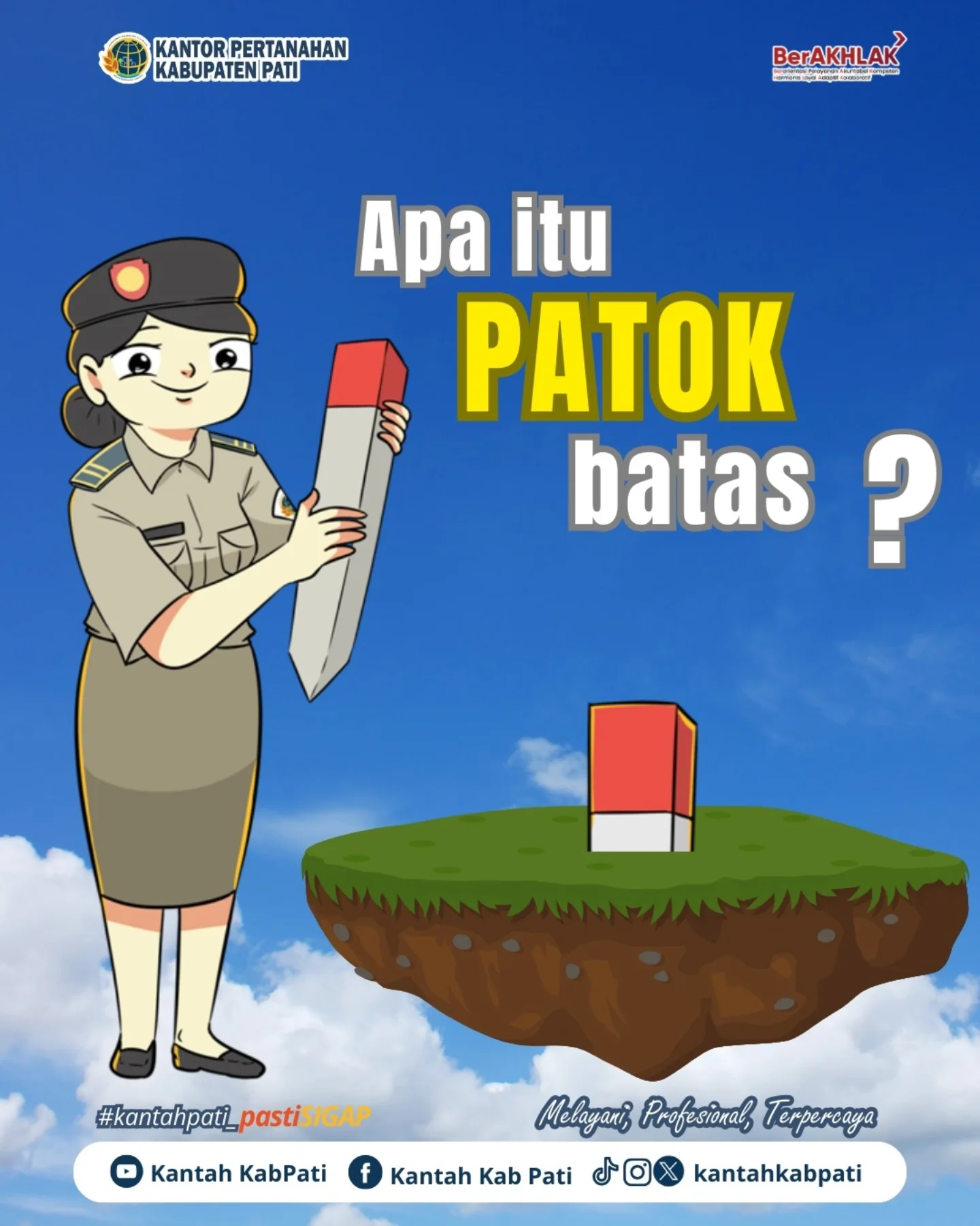 Pasang Patok, Cegah Cekcok: Kantor Pertanahan Kabupaten Pati Ajak Warga Jaga Batas Tanah