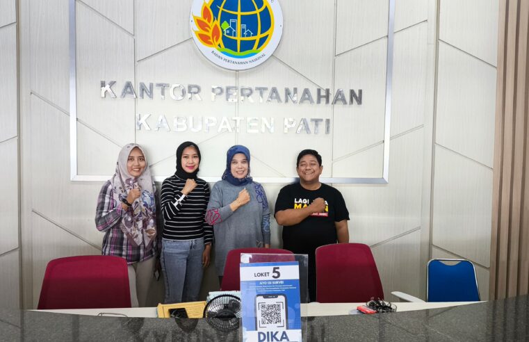 Kantor Pertanahan Kabupaten Pati Hadirkan Giat PELATARAN pada 13 September 2025: Layanan Sertipikat Tanah Kini Tersedia di Akhir Pekan