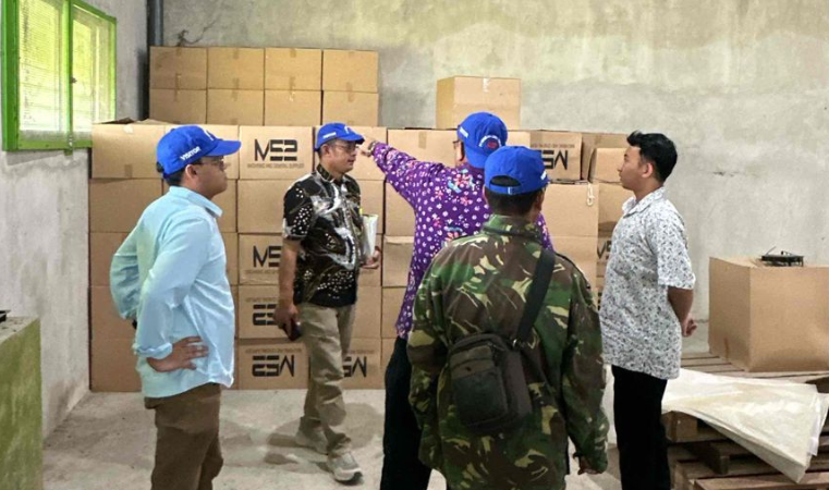 Kantor Pertanahan Kabupaten Pati melaksanakan pemeriksaan lapangan terkait proses pemberian hak atas tanah milik PT Niko Rama 