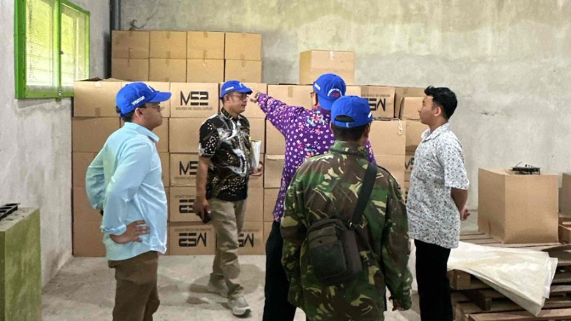 Kantor Pertanahan Kabupaten Pati melaksanakan pemeriksaan lapangan terkait proses pemberian hak atas tanah milik PT Niko Rama 