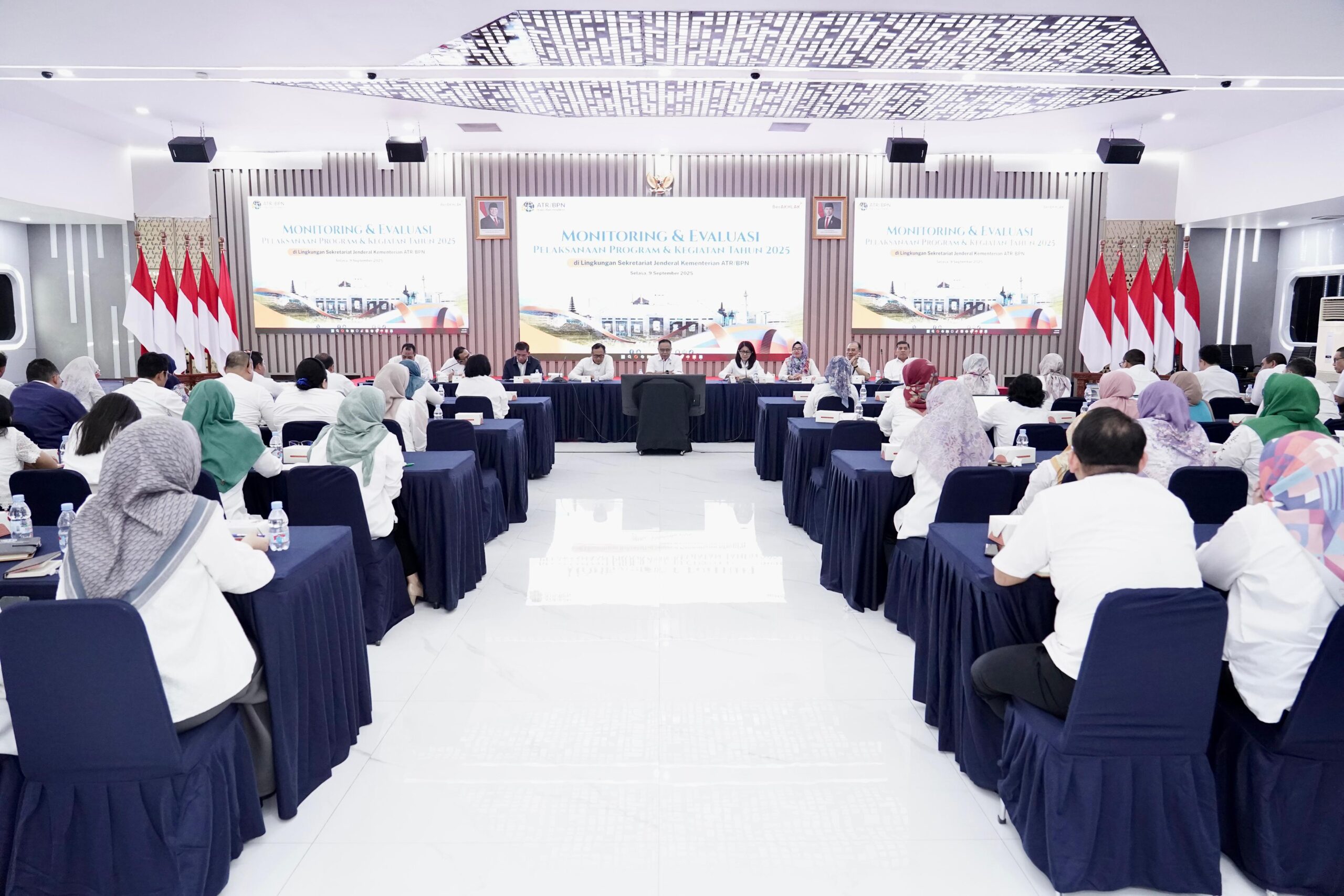 Jadi Pendukung Kerja Direktorat Teknis, Sekjen Kementerian ATR/BPN Imbau Jajaran Bekerja Maksimal di Tengah Efisiensi