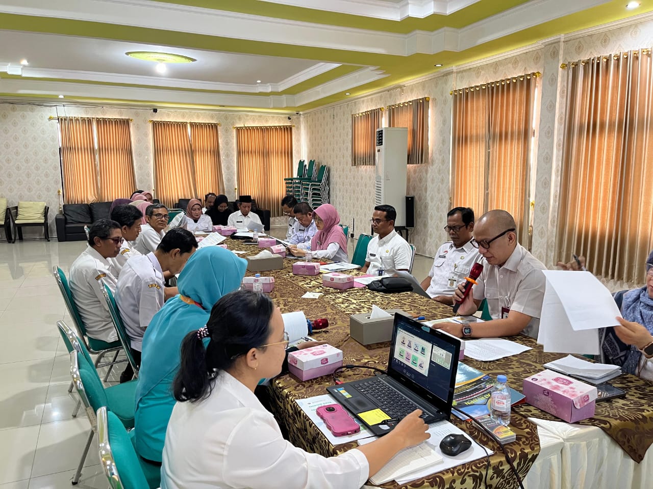 Kantor Pertanahan Kabupaten Pati Rapat Ekspose Data dan Perencanaan KerjaSama Penanganan Akses Reforma Agraria Kantor Pertanahan Kabupaten Pati Tahun Anggaran 2025