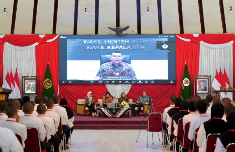 STPN Bentuk Karakter dan Kepemimpinan, Wamen Ossy Titip Tiga Nilai yang Perlu Dipedomani Taruna/i STPN