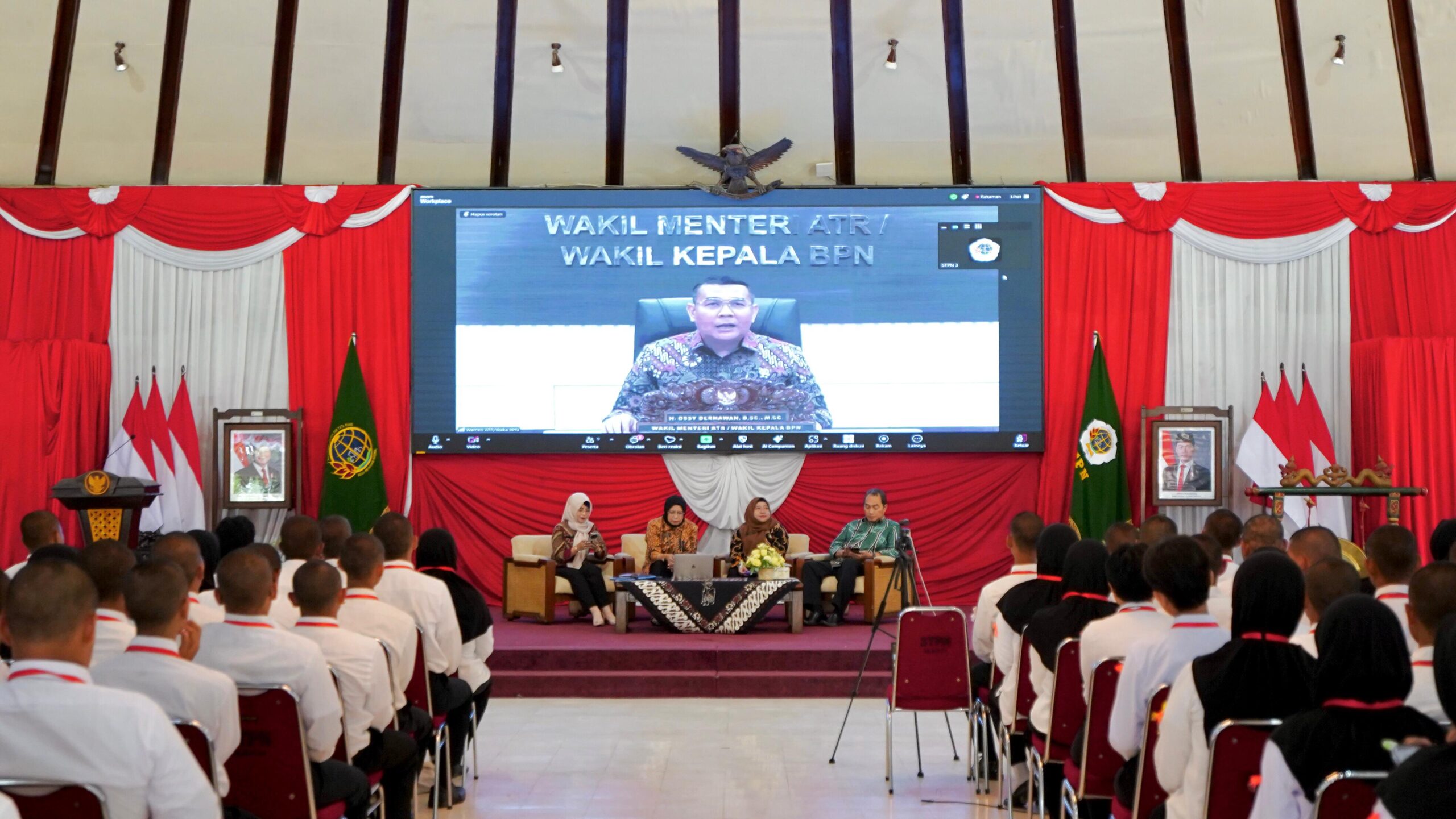STPN Bentuk Karakter dan Kepemimpinan, Wamen Ossy Titip Tiga Nilai yang Perlu Dipedomani Taruna/i STPN