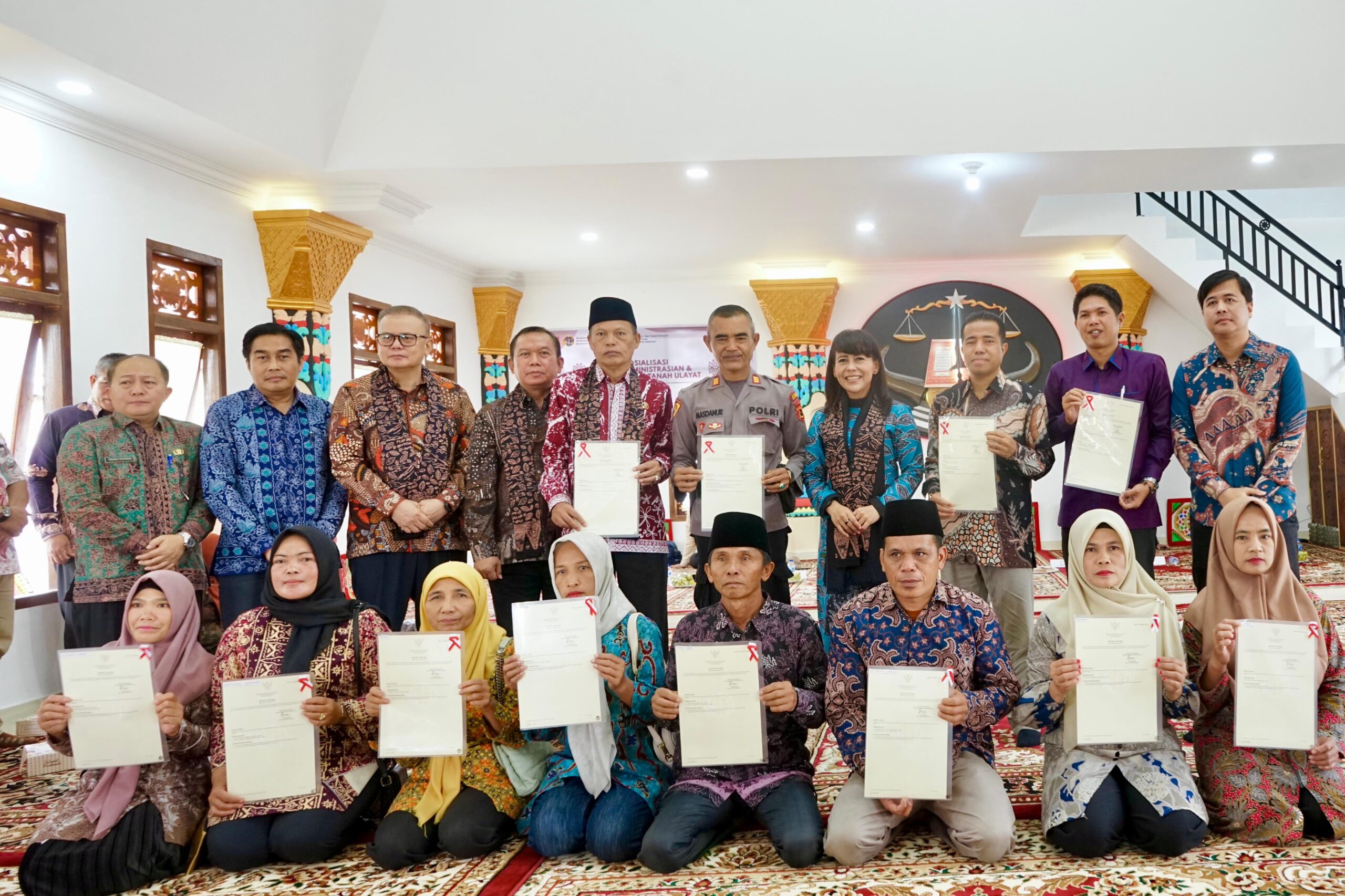 Kementerian ATR/BPN Jaga Eksistensi Hak Adat Lewat Pendaftaran Tanah Ulayat di Jambi