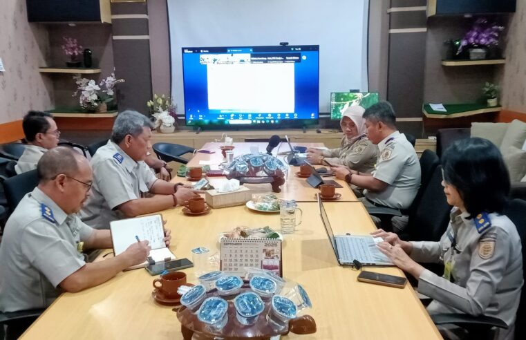 Kantor Pertanahan Kabupaten Pati turut menghadiri kegiatan Evaluasi Kinerja yang digelar oleh Kantor Wilayah Badan Pertanahan Nasional (BPN) Provinsi Jawa Tengah