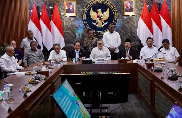 Menteri Nusron Akan Teken Persetujuan Substansi RTRW Provinsi Papua Selatan untuk Dukung Swasembada Pangan