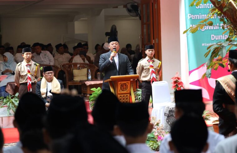 Menteri Nusron Harapkan Santri Masuk ke Dalam Panggung Nasional