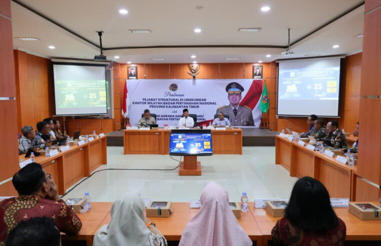 Bahas Proses Bisnis Layanan dan SDM di Kaltim, Menteri Nusron: Kita Perlu Bertransformasi