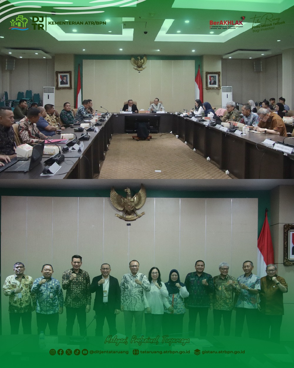 Pemkot dan DPRD Ternate Mantapkan Komitmen Penyelesaian Revisi RTRW Melalui Rapat Lintas Sektor