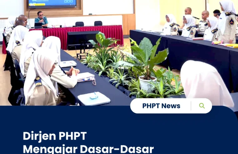 Dirjen PHPT Mengajar Dasar-Dasar Pendaftaran Tanah di STPN Yogyakarta