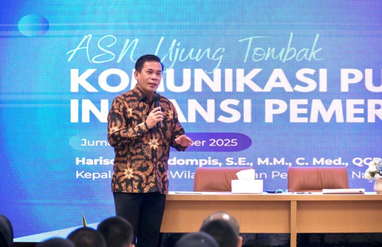 Berikan Pengarahan Latsar CPNS, Harison Mocodompis: ASN Ujung Tombak Komunikasi Publik Instansi Pemerintahan