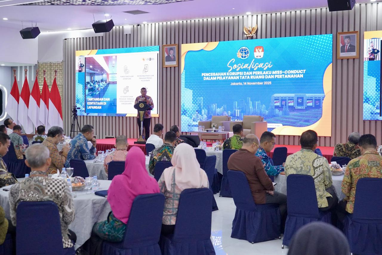 Gandeng KPK, Kementerian ATR/BPN Perkuat Jajarannya dalam Pencegahan Korupsi dan Perilaku Misconduct dalam Layanan Pertanahan dan Tata Ruang