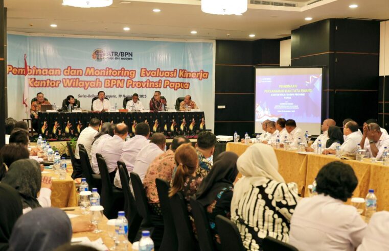 Pembinaan di Kanwil BPN Provinsi Papua, Menteri Nusron Perkuat Layanan Pertanahan: Semakin Sederhana, Semakin Baik